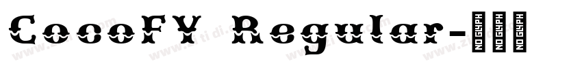 CocoFY Regular字体转换